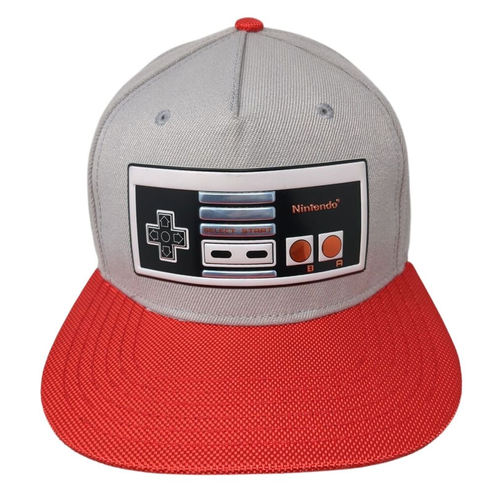 Nintendo Nes Controller Snapback Hat Multi One Si… - image 1